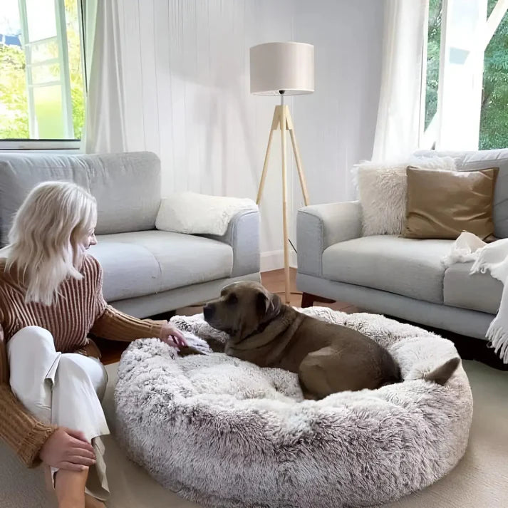 MrFluffyFriend® - Das beste Anti-Angst Hundebett