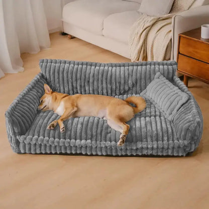 MrFluffyFriend - Dunkelgraues Hundesofa