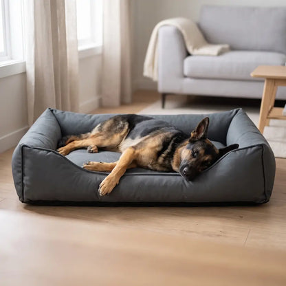 MrFluffyFriend® - Wasserabweisendes Hundebett aus Oxford-Gewebe